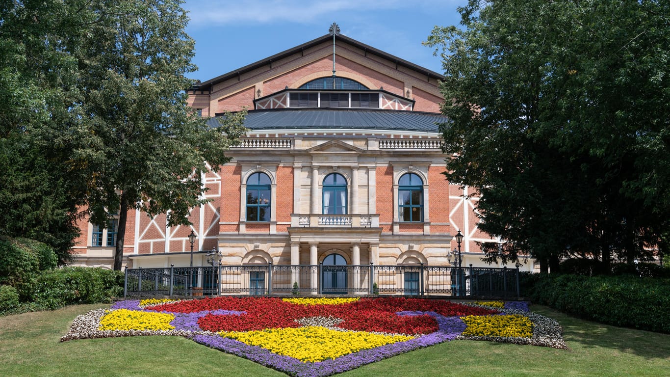 Das Richard-Wagner-Festspielhaus in Bayreuth.