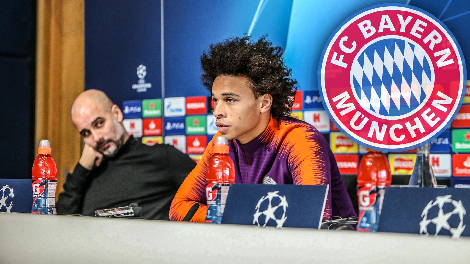 Pep Guardiola spricht über seinen Schützling: Leroy Sané, bleibt er oder geht er?