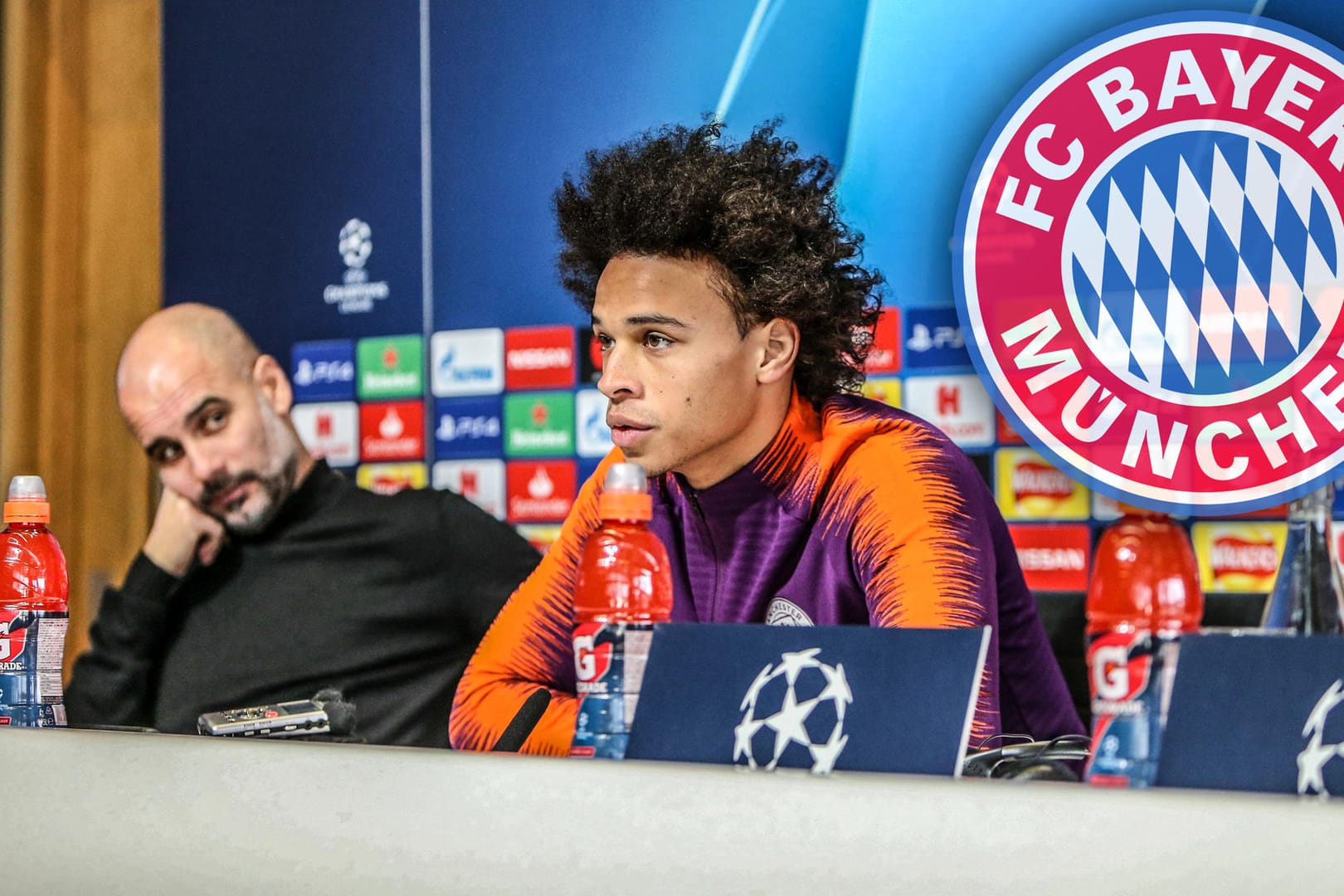 Pep Guardiola spricht über seinen Schützling: Leroy Sané, bleibt er oder geht er?