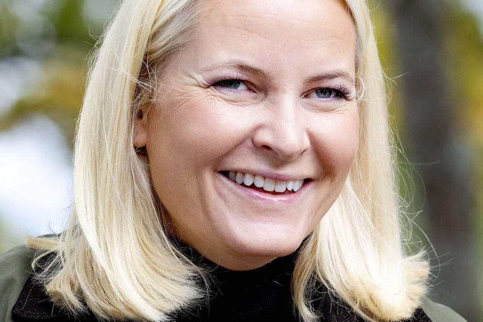 Mette-Marit: Sie zeigte Bilder zusammen mit ihrem ältesten Sohn Marius.