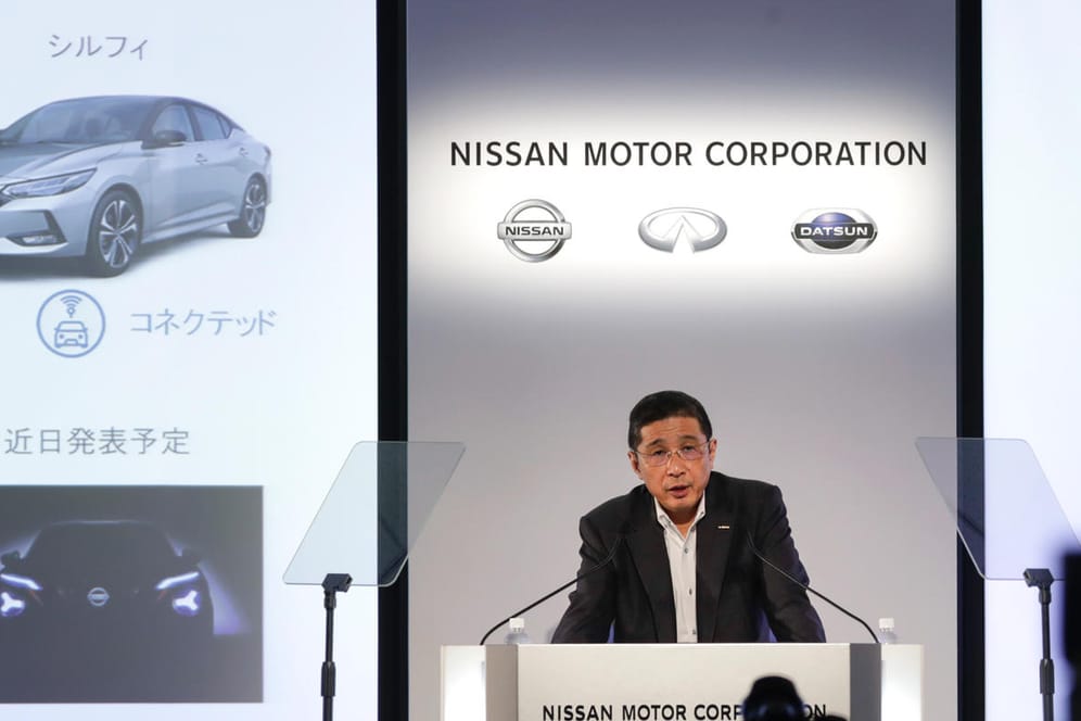 Hiroto Saikawa: Der Vorstandsvorsitzende steht auch nach dem Rausschmiss des ehemaligen Renault-Chefs Carlos Ghosn unter starkem Druck.