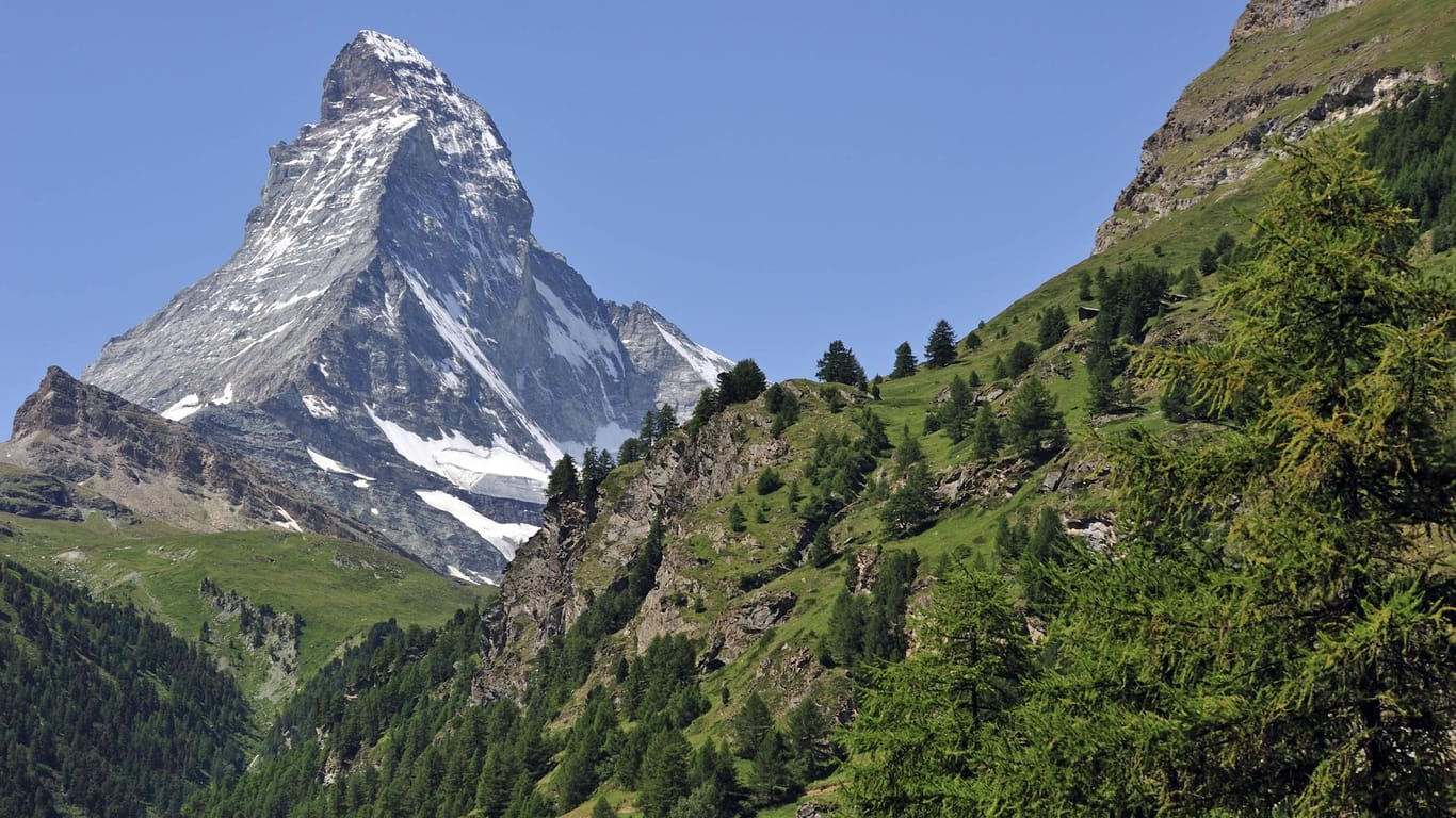 Das Matterhorn in der Schweiz: Zwei Bergsteiger haben ihr Leben verloren. (Archivbild)