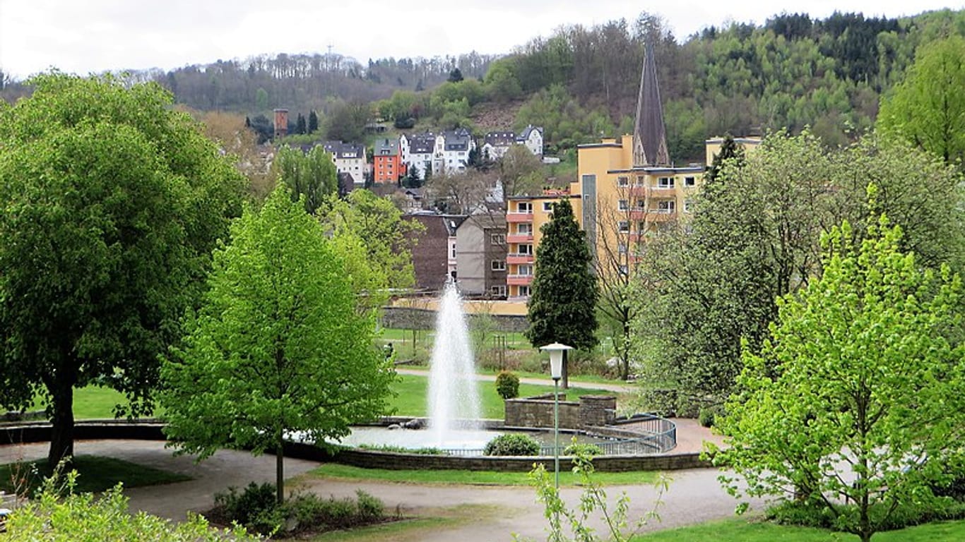 Lennepark in Hagen: Der Park liegt im Hagener Stadtteil Hohenlimburg.