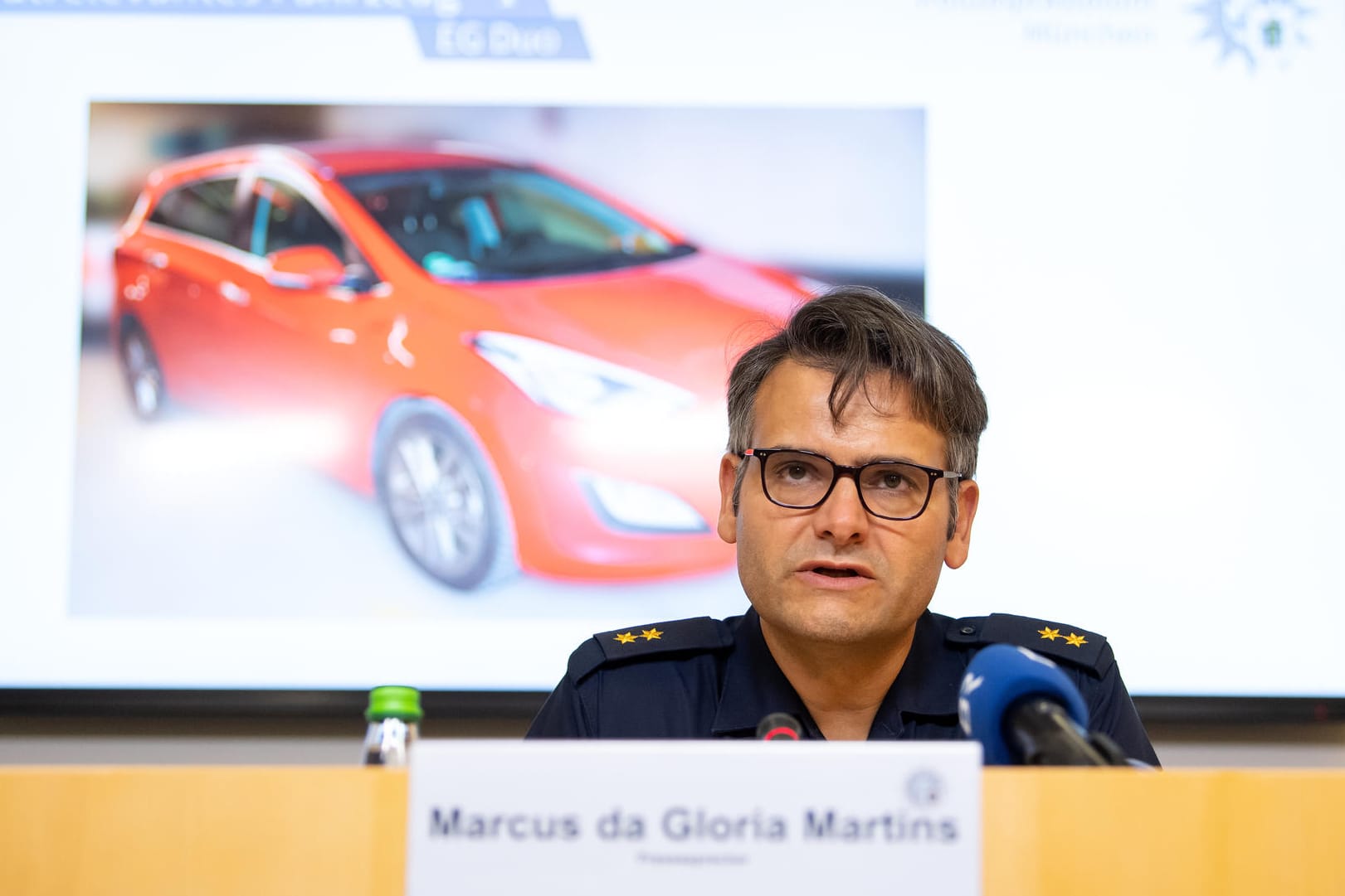 Pressekonferenz der Münchener Polizei: Nun haben die Ermittler ihre Theorie zur Tat preisgegeben.