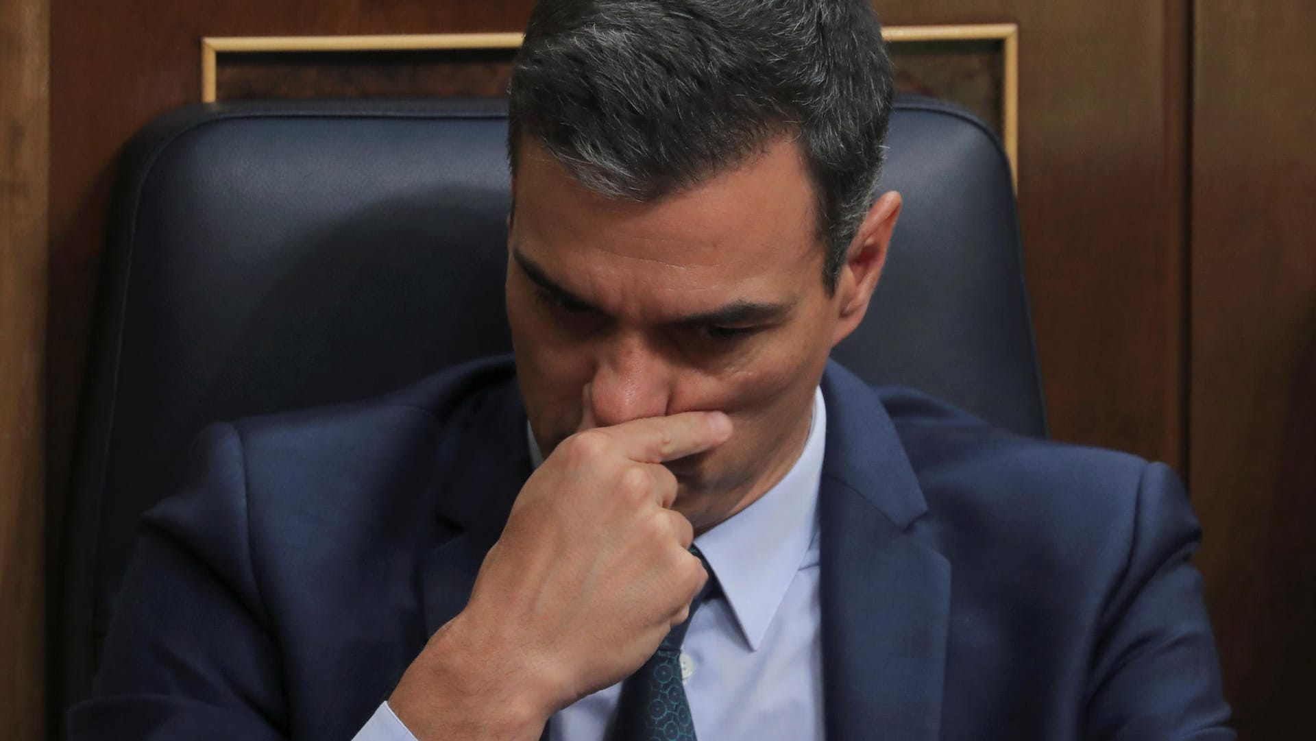 Ohne Mehrheit im Parlament: Spaniens Ministerpräsident Pedro Sanchez.