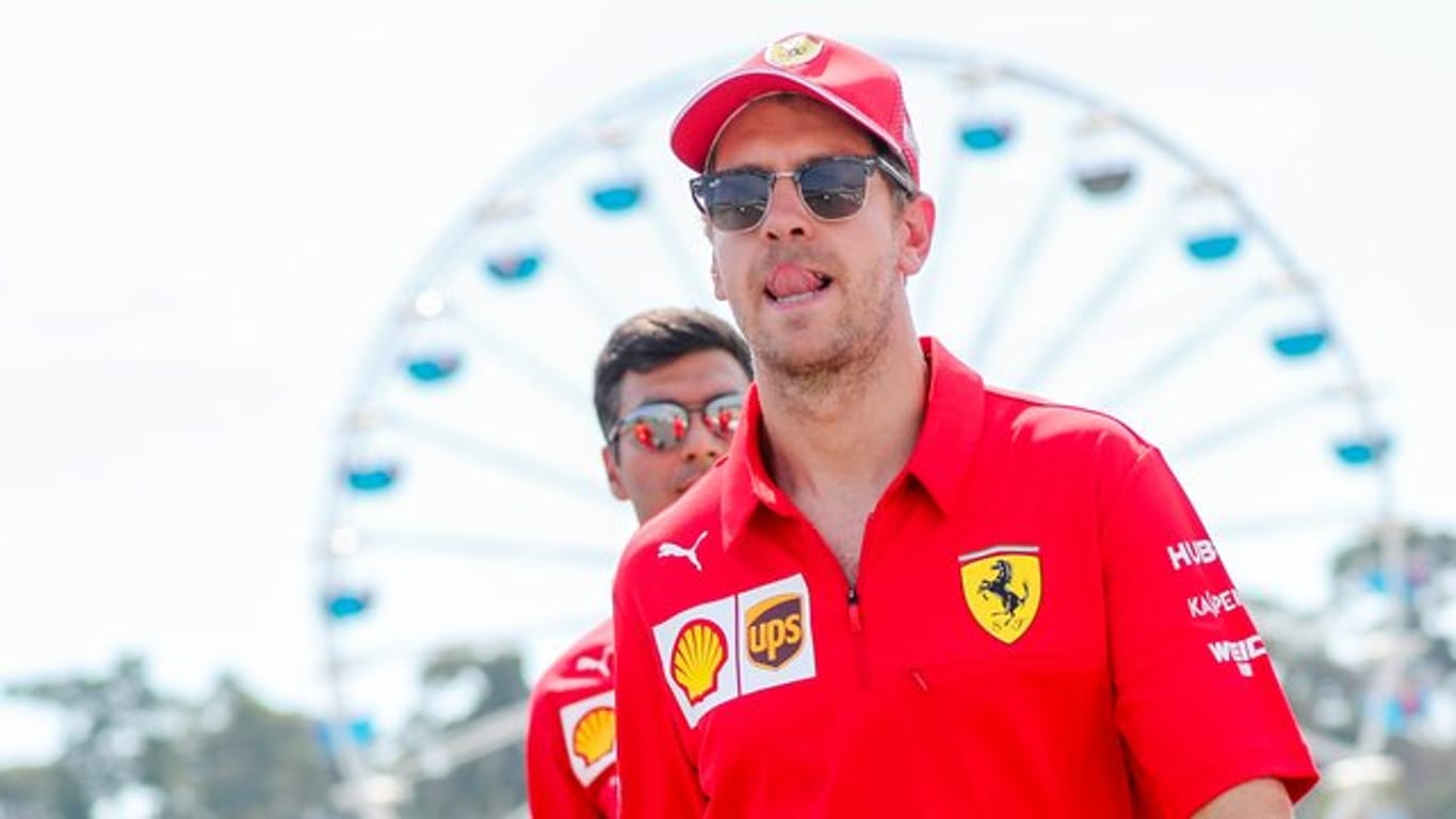 Dehmütig in Hockenheim: Ferrari-Pilot Sebastian Vettel.