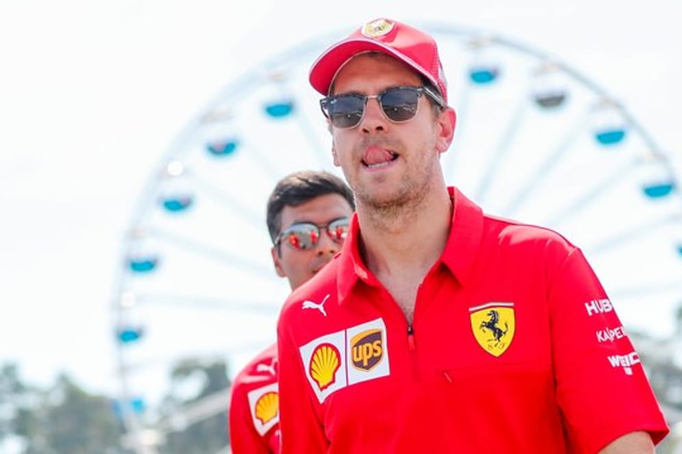 Dehmütig in Hockenheim: Ferrari-Pilot Sebastian Vettel.