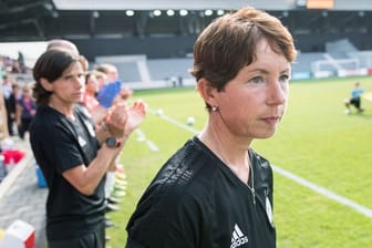 Steht mit Deutschlands U19-Frauen im EM-Finale: Trainerin Maren Meinert.