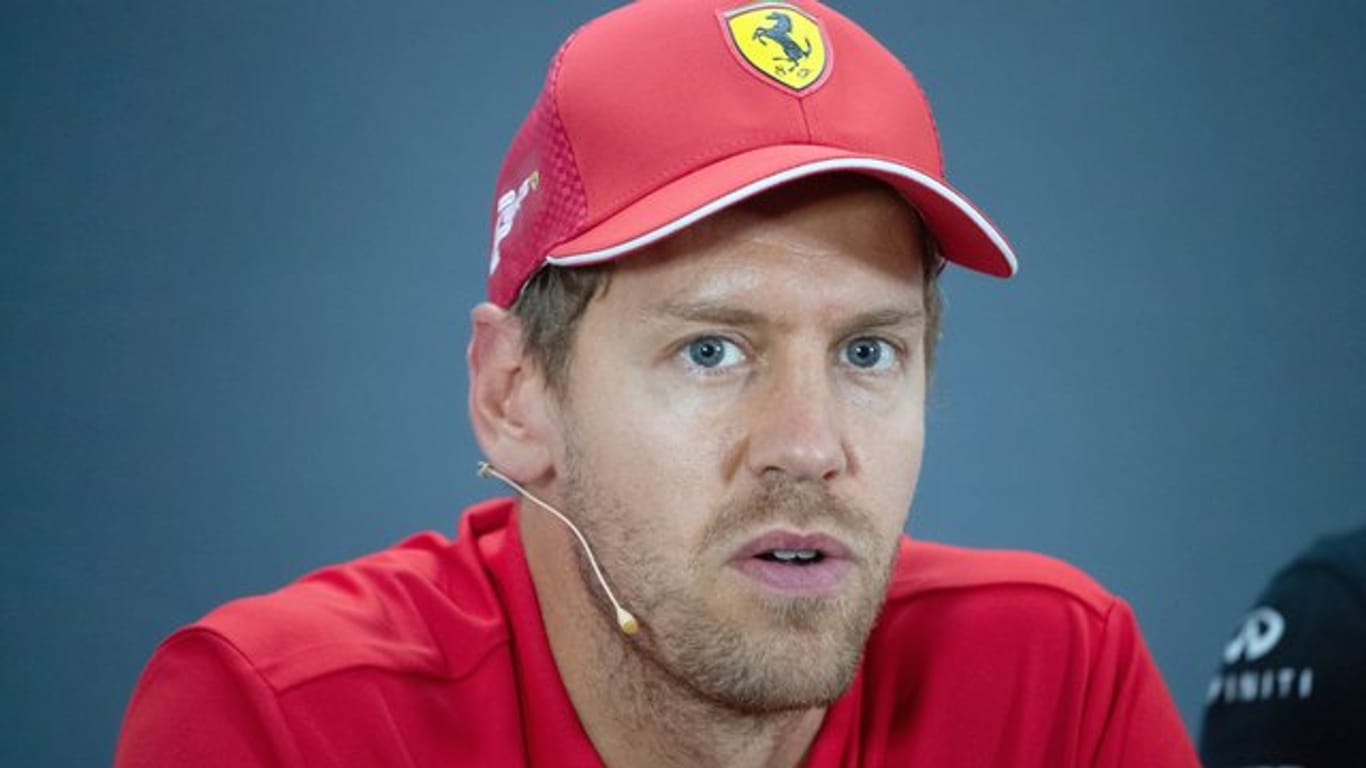 Denkt nicht an Rücktritt: Ferrari-Pilot Sebastian Vettel.