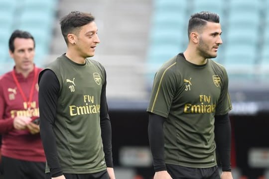 Hatten Ärger in London: Mesut Özil (l) und Sead Kolasinac.