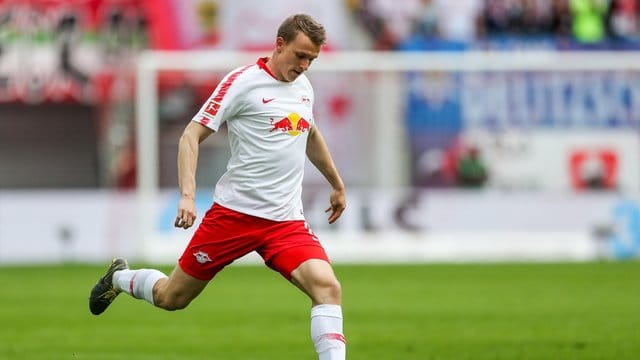 Lukas Klostermann ist in Leipzig sehr glücklich.