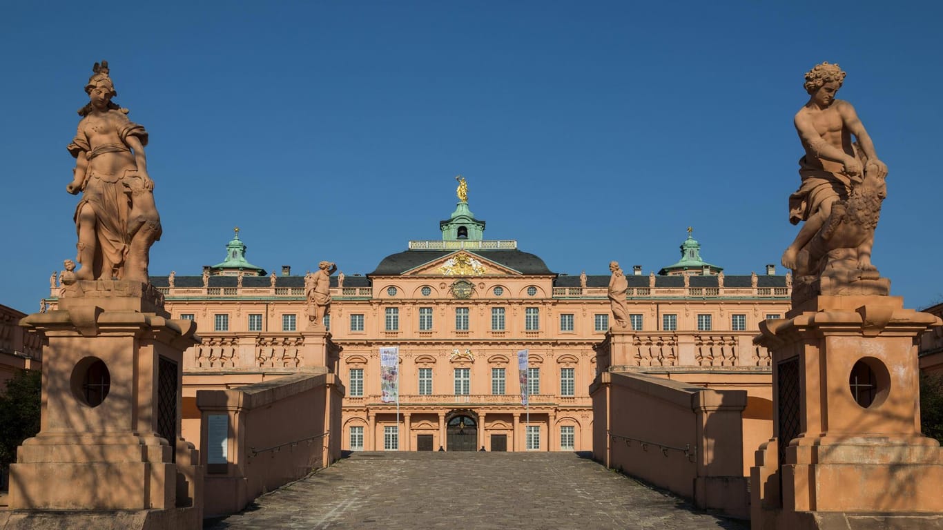Schloss Rastatt: Das Residenzschloss erinnert an die Barockzeit Rastatts.
