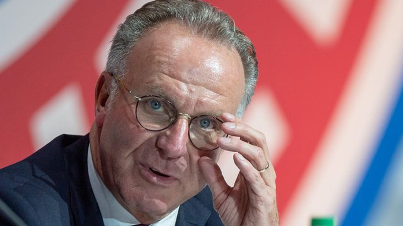 Karl-Heinz Rummenigge möchte einen starken DFB-Präsidenten.