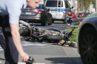Unfall mit Motorrad