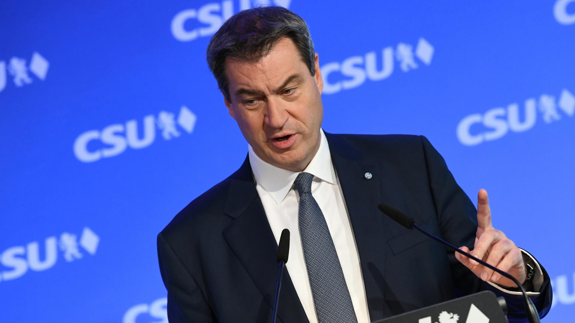 CSU-Chef Markus Söder: Seine Parte arbeitet an einem Klimaschutzkonzept.