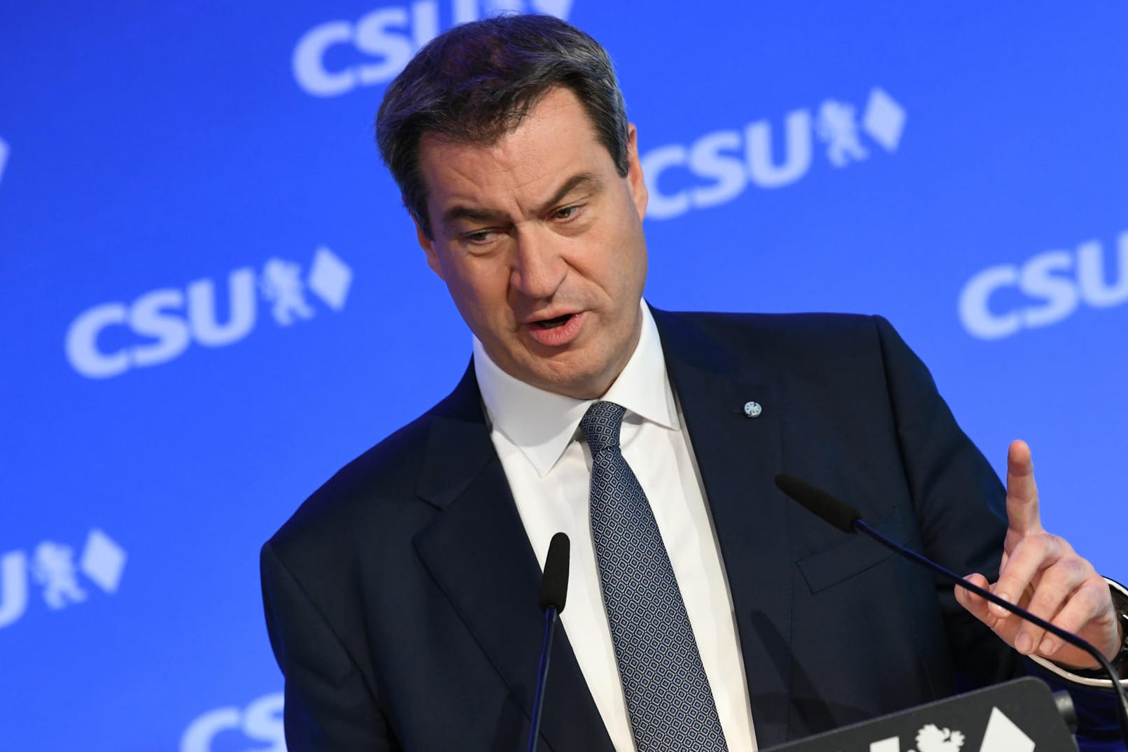 CSU-Chef Markus Söder: Seine Parte arbeitet an einem Klimaschutzkonzept.