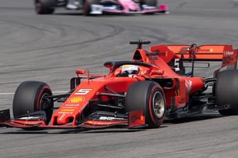 Der deutsche Fahrer Sebastian Vettel will das Heimrennen in Hockenheim unbedingt gewinnen.