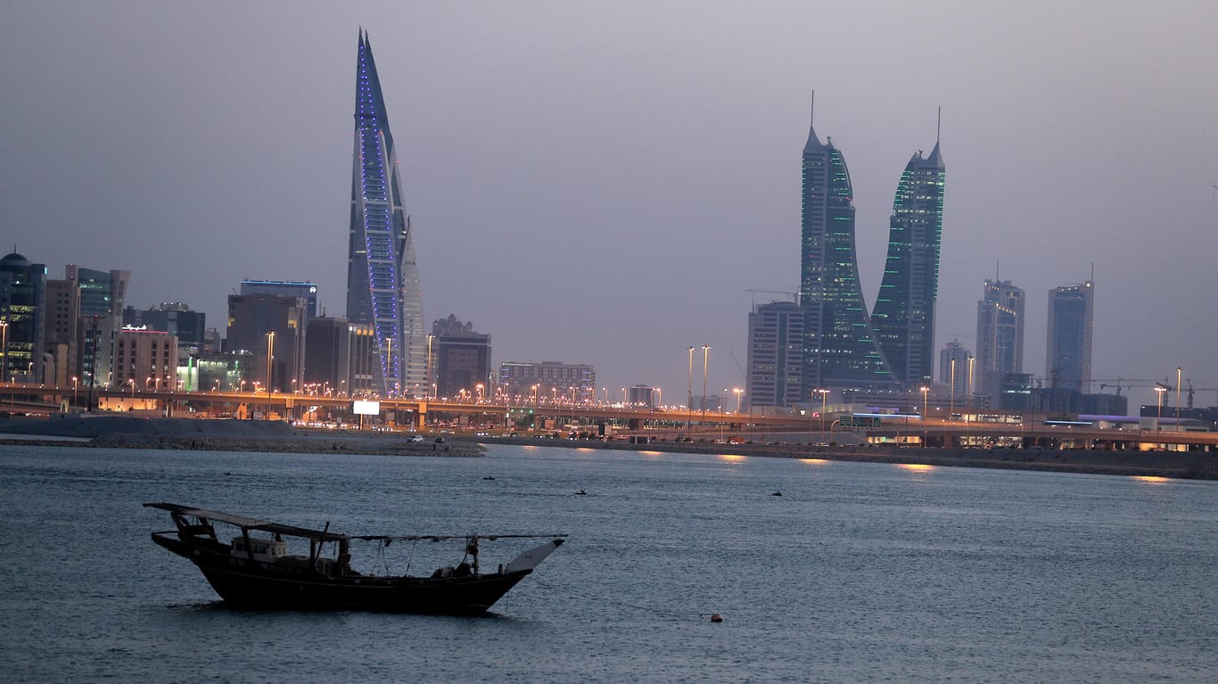 Blick auf die bahrainische Hauptstadt Manama: 2011 probierten Schiiten gegen das Königshaus zu demonstrieren – doch die Proteste wurden niedergeschlagen. (Archivbild)