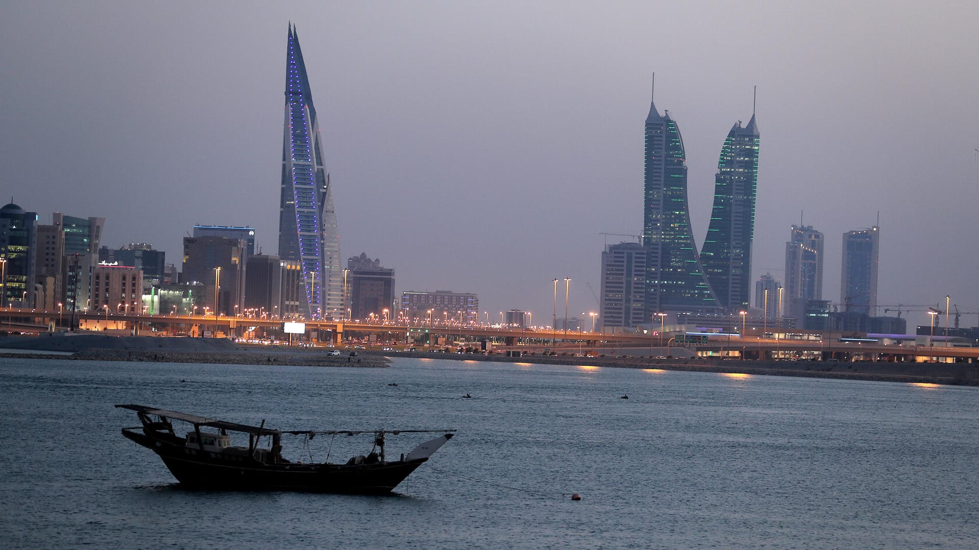Blick auf die bahrainische Hauptstadt Manama: 2011 probierten Schiiten gegen das Königshaus zu demonstrieren – doch die Proteste wurden niedergeschlagen. (Archivbild) Blick auf die bahrainische Hauptstadt Manama: 2011 probierten Schiiten gegen das Königshaus zu demonstrieren – doch die Proteste wurden niedergeschlagen. (Archivbild)