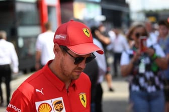 Sebastian Vettel hatte sich für das Heimrennen eine bessere Ausgangslage erhofft.