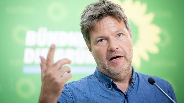 Grünen-Chef Robert Habeck fordert intensivere Ermittlungen gegen Rechtsextreme.