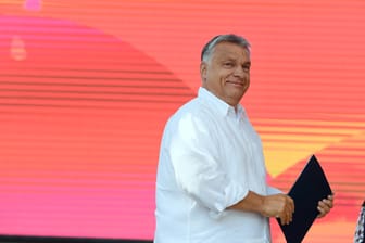 Viktor Orban: Der ungarische Ministerpräsident sprach auf der Sommerakademie im rumänischen Baile Tusnad, wo viele ethnische Ungarn leben.