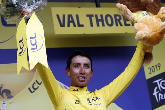 Egan Bernal gewinnt er als erster Kolumbianer die Tour de France.