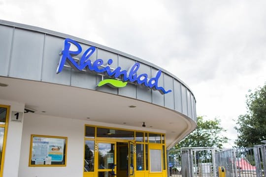 Das Rheinbad in Düsseldorf.