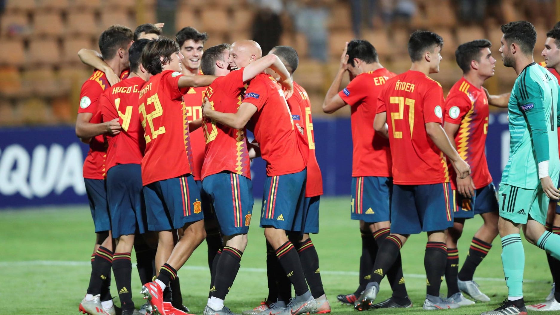 Sieger der U19-EM 2019: Spanien.