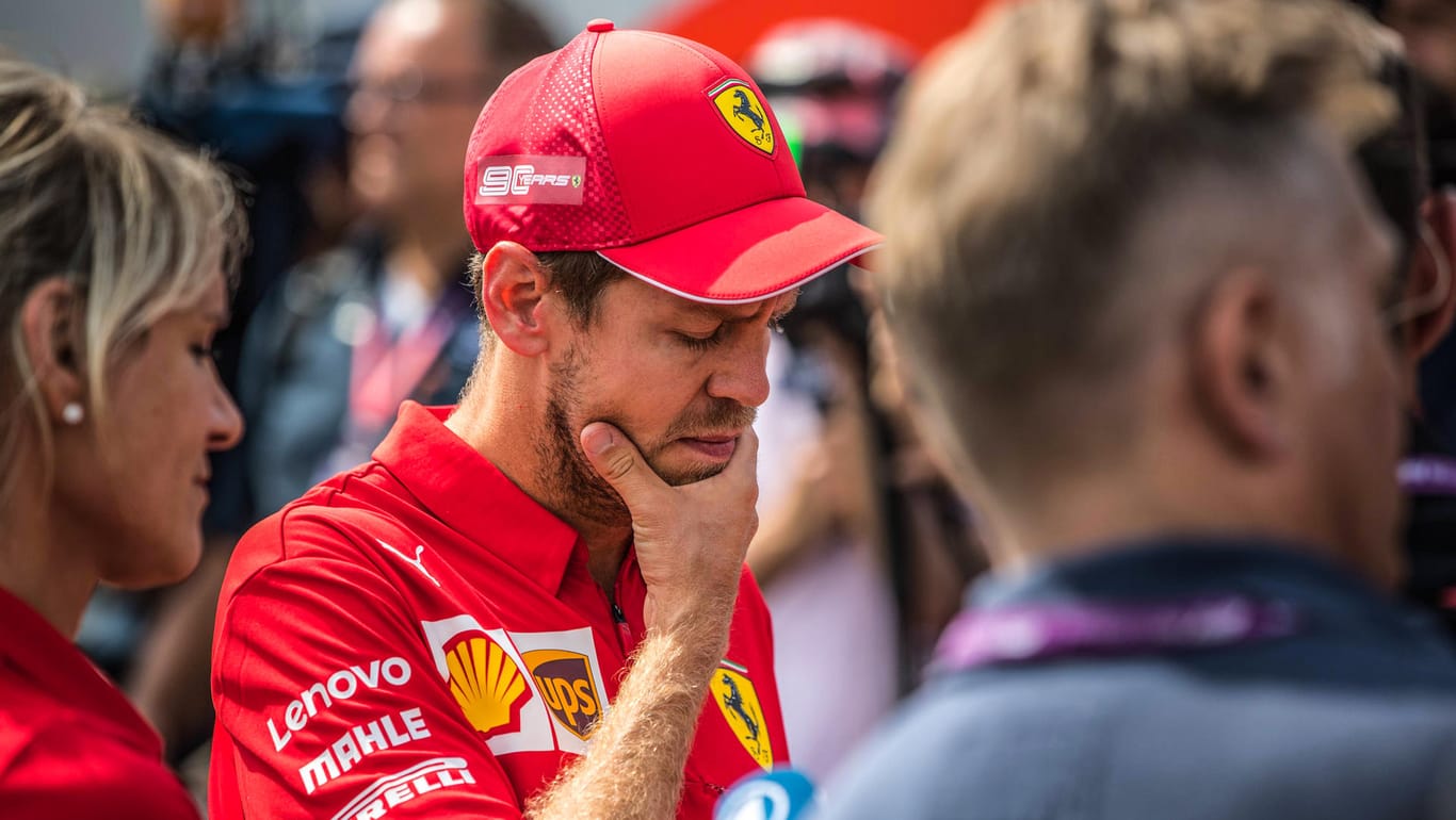 Hat aktuell keinen Grund zur Freude: Sebastian Vettel.