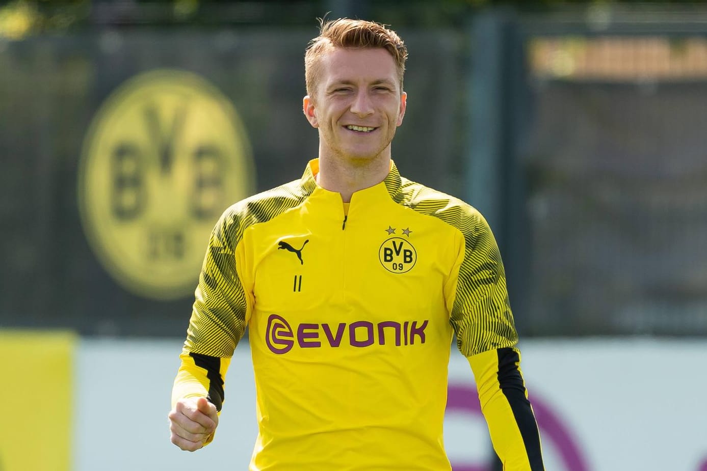 Marco Reus wurde zum zweiten Mal zu Deutschlands bestem Fußballer gewählt.