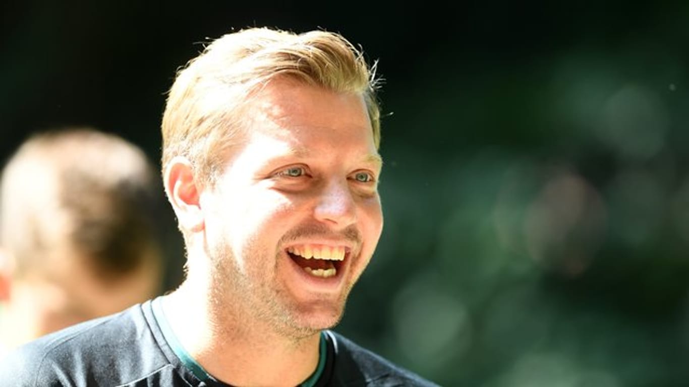 Feierte mit Werder einen deutlichen Testspielsieg: Bremen-Coach Florian Kohfeldt.