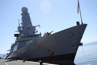 Die "HMS Duncan" (Archivbild): Der britische Luftabwehrzerstörer ist im Persischen Golf eingetroffen.