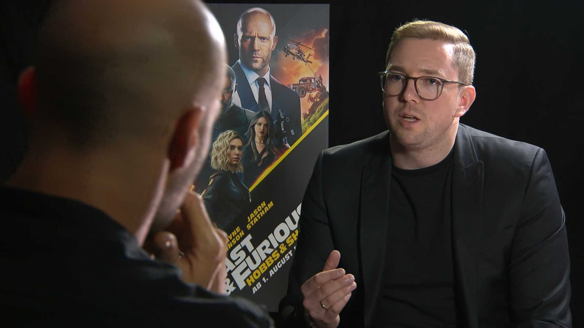 Jason Statham im Interview mit t-online.de-Redakteur Jerome Baldowski.