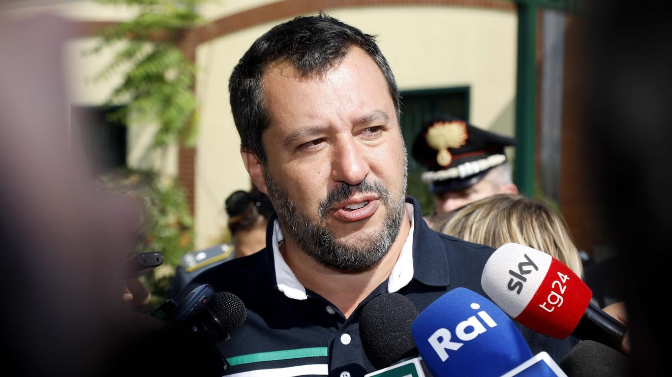 Matteo Salvini: Der Innenminister von Italien ist für seine rigorose Anti-Migrations-Politik bekannt. (Archivbild)