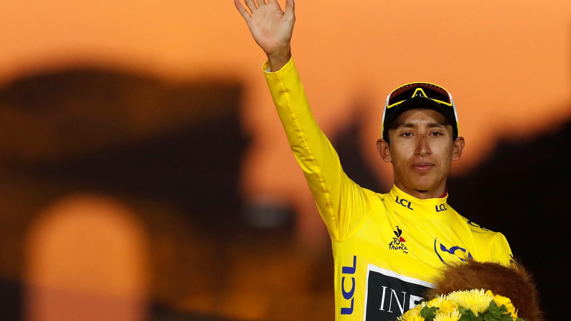 Konnte es selbst kaum fassen: Egan Bernal gewann die Tour 2019.