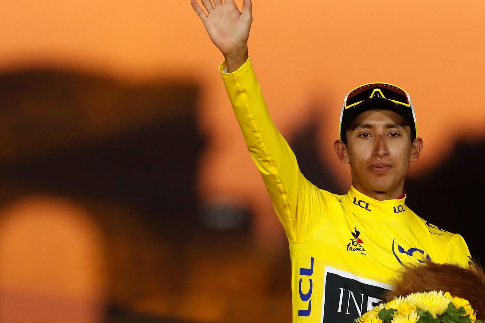 Konnte es selbst kaum fassen: Egan Bernal gewann die Tour 2019.