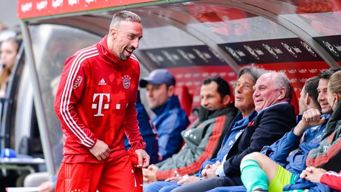 Franck Ribery steht nicht auf der Wunschliste von Eintracht Frankfurt.