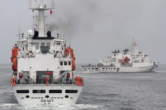 Taiwanesische Küstenwacht: China will den Inselstaat notfalls mit Gewalt wiedereingliedern. (Archivbild)