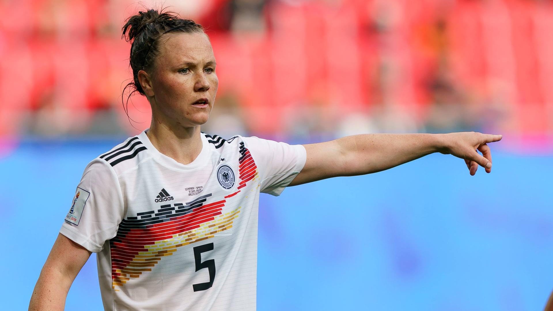 Marina Hegering bildete mit Sara Doorsoun das Innenverteidigerinnen-Duo bei der WM.