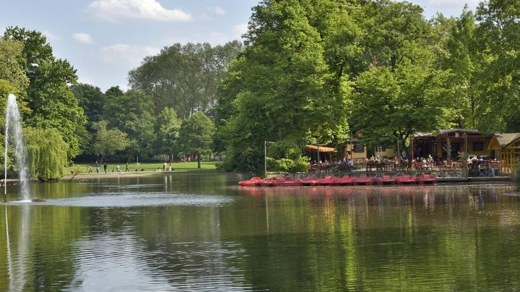 Der Volksgarten ist eine der ältesten Parkanlagen in Köln.