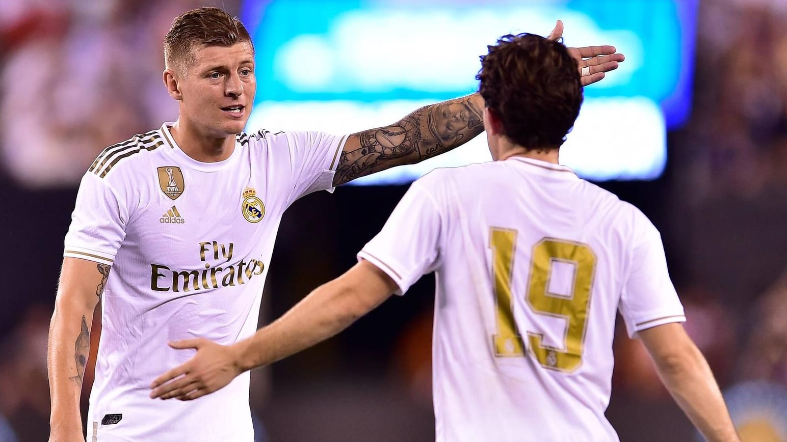 Noch nicht in Bestform: Toni Kroos (l.) und Real Madrid.