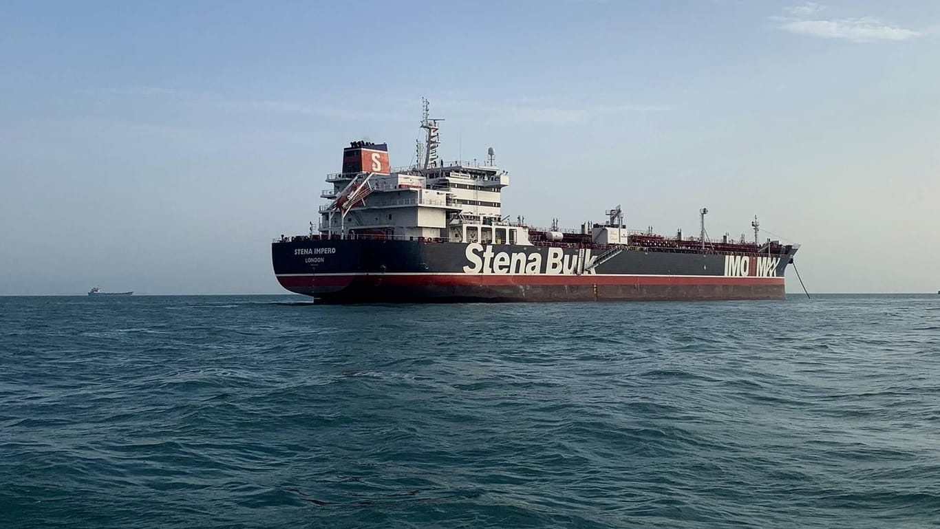 "Stena Impero": Der britische Öltanker wurde am 19. Juli von iranischen Revolutionsgarden gestoppt.
