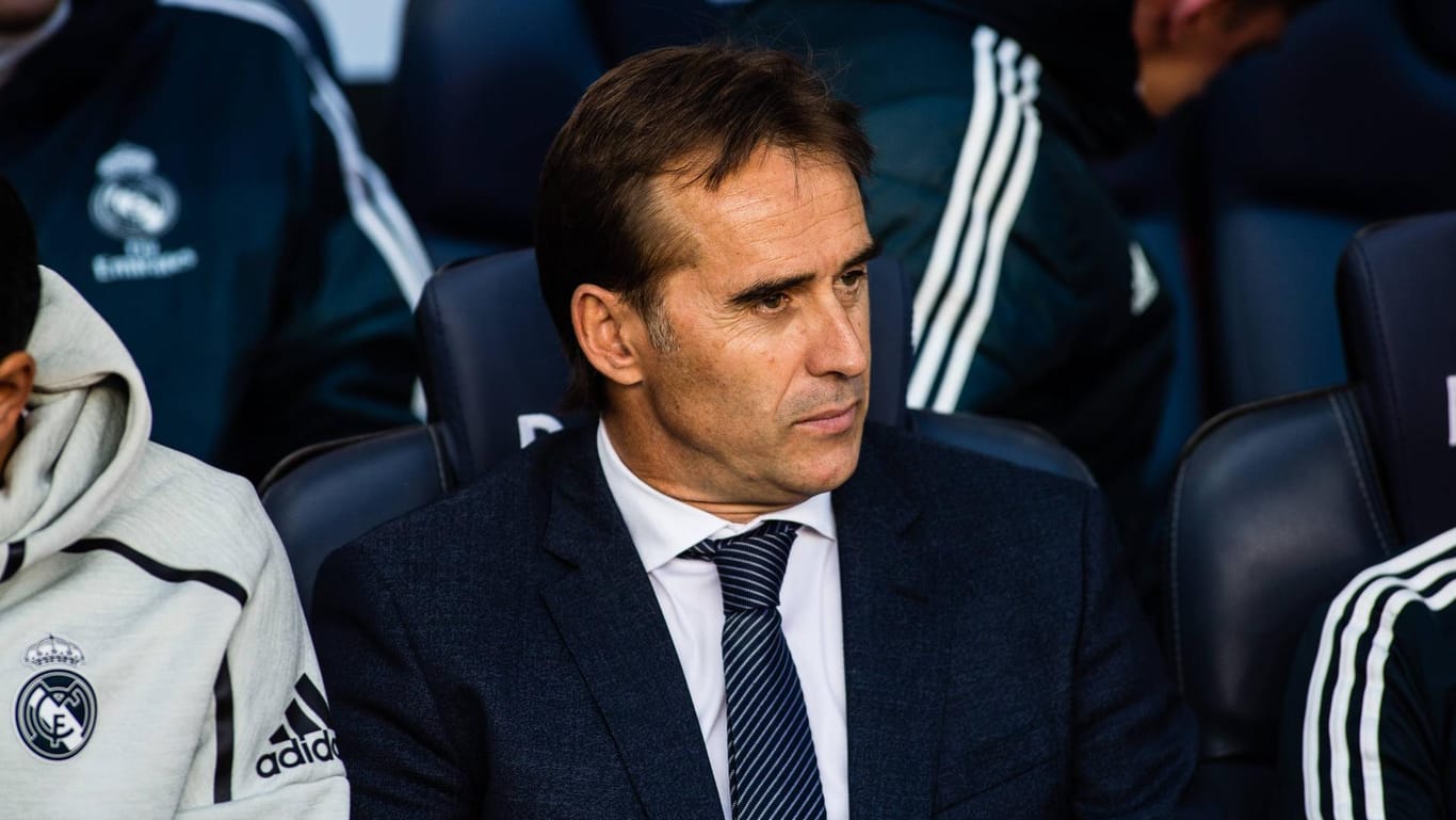 War nur vier Monate Trainer von Real Madrid: Julen Lopetegui.