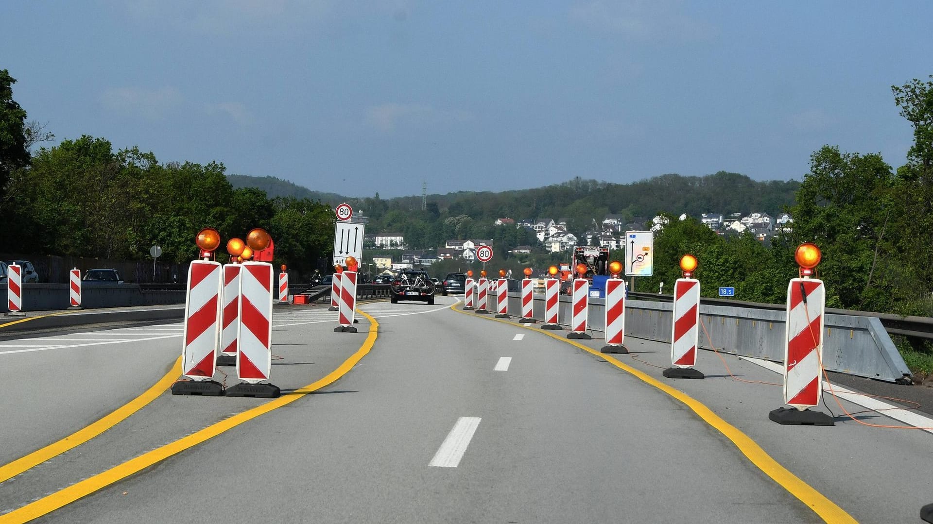 Baustelle auf der Autobahn: Beim Durchfahren sollte man sich sicher fühlen.