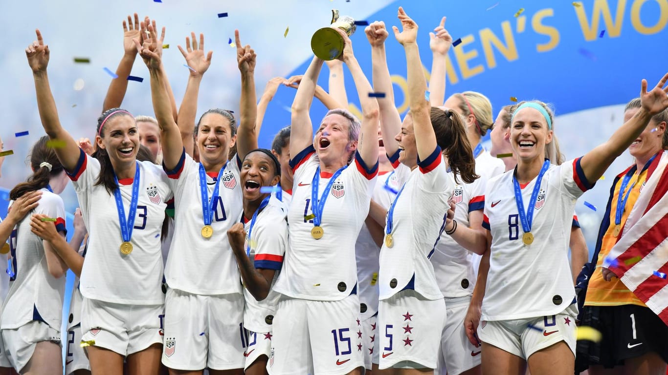 In Paris sicherten sich die Spielerinnen der USA im Finale gegen die Niederlande den WM-Titel.