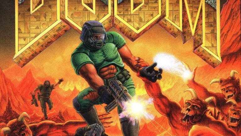 Das Cover von "Doom" aus dem Jahr 1993: Der Ego-Shooter gilt als Meilenstein in der Computerspielgeschichte.