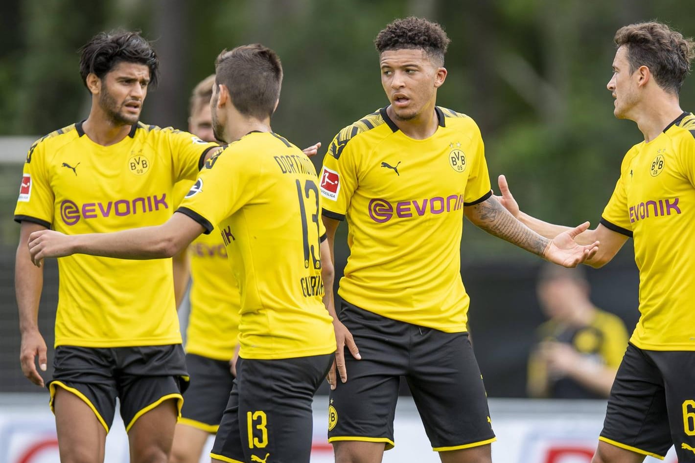 Borussia Dortmunds Spieler sind in guter Frühform.