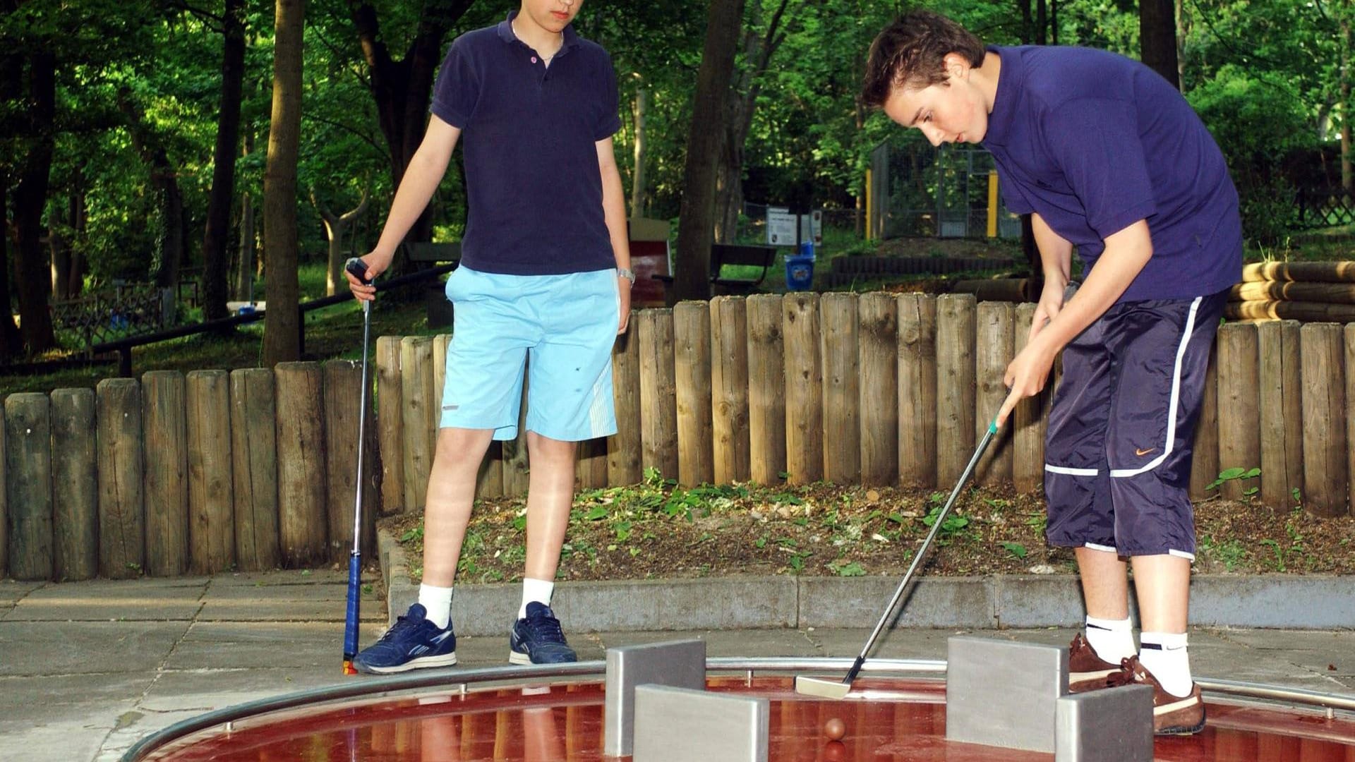 Minigolfanlage: Der Hartenbergpark punktet mit vielen Attraktionen.