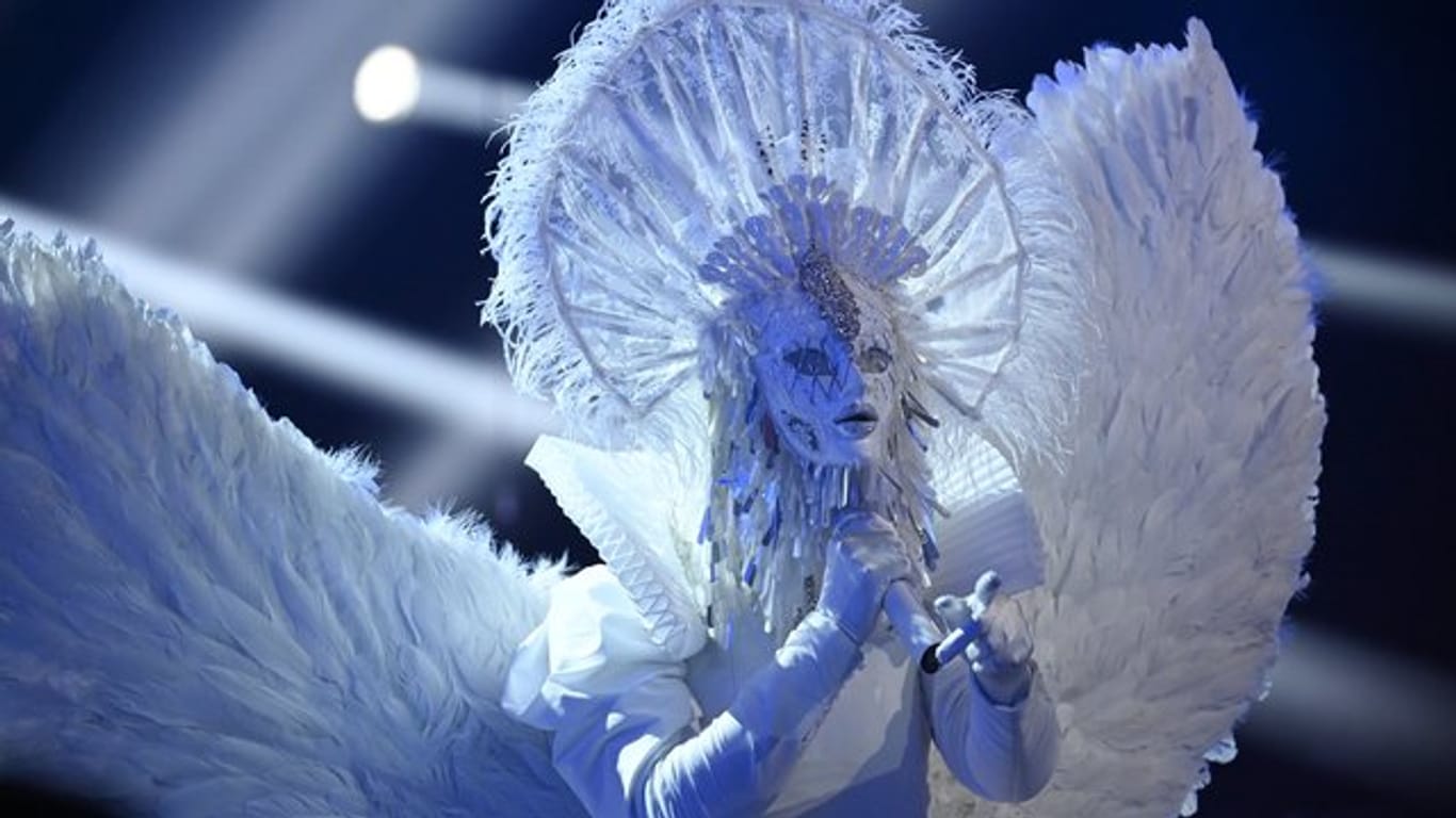 Der Engel in der ProSieben-Show "The Masked Singer".